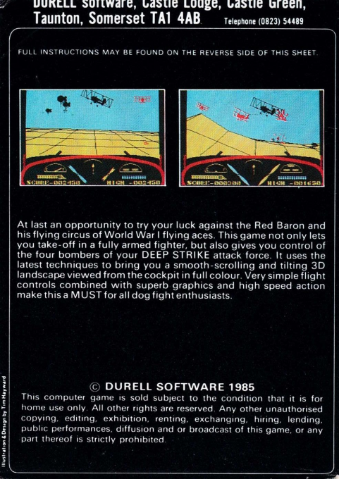 Deep Strike — box-2D-back (EU)