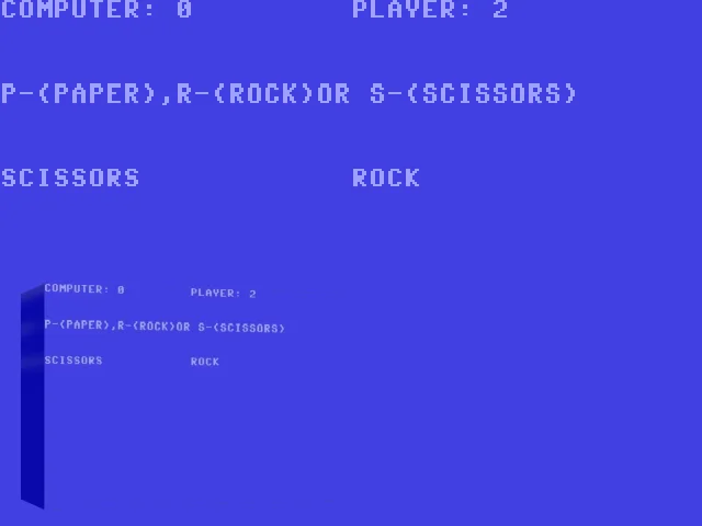 Paper, Rock, Scissors — mixrbv2 (WOR)