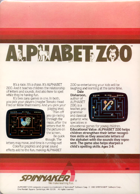 Alphabet Zoo — box-2D-back (US)