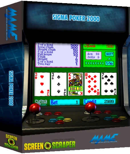 Sigma Poker 2000 — box-3D (SS)