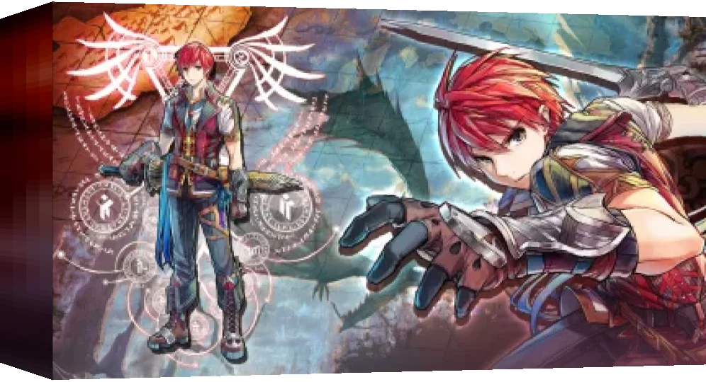 Ys 3 - Wanderers From Ys — box-3D (WOR)