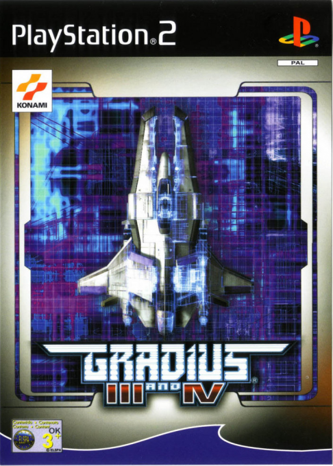 Gradius III and IV — box-2D (EU)