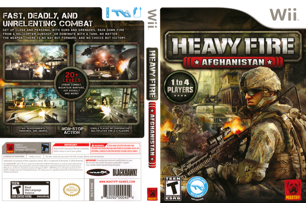 Heavy Fire - Afghanistan — box-texture (US)