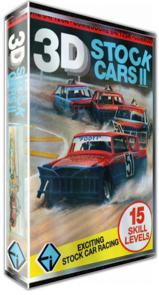 3D Stock Cars II — box-3D (EU)