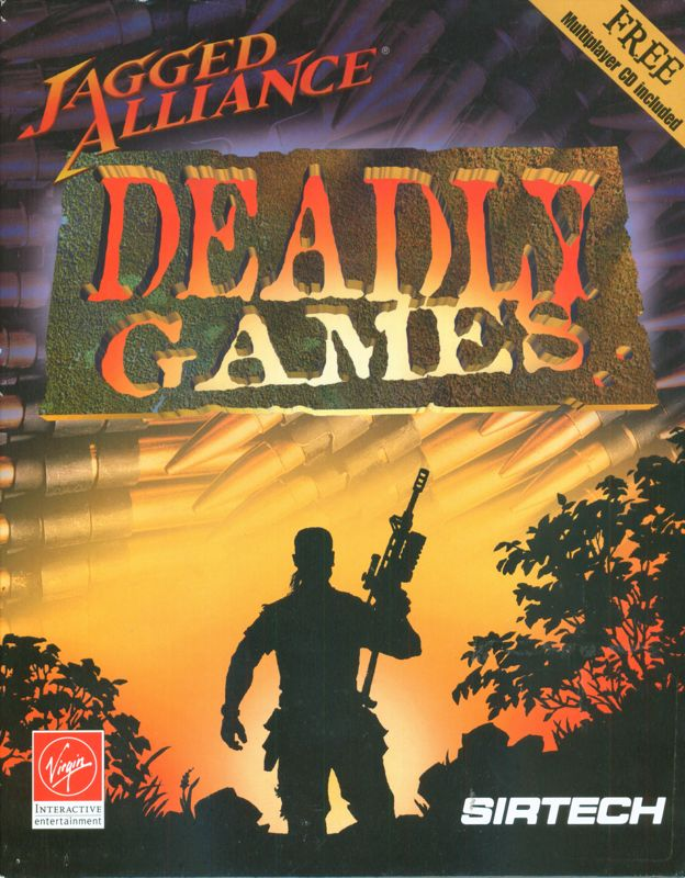 Jagged Alliance - Deadly Games — box-2D (EU)