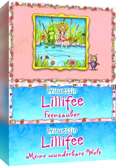 Prinzessin Lillifee - Spielesammlung — box-3D (WOR)
