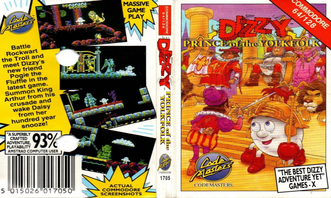 Dizzy 6 - Prince Of The Yolkfolk — box-texture (EU)