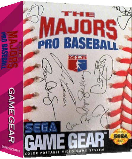 Majors, The - Pro Baseball — box-3D (US)