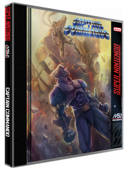 Captain Commando — box-3D (US)