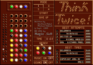 Think Twice — ss (WOR)