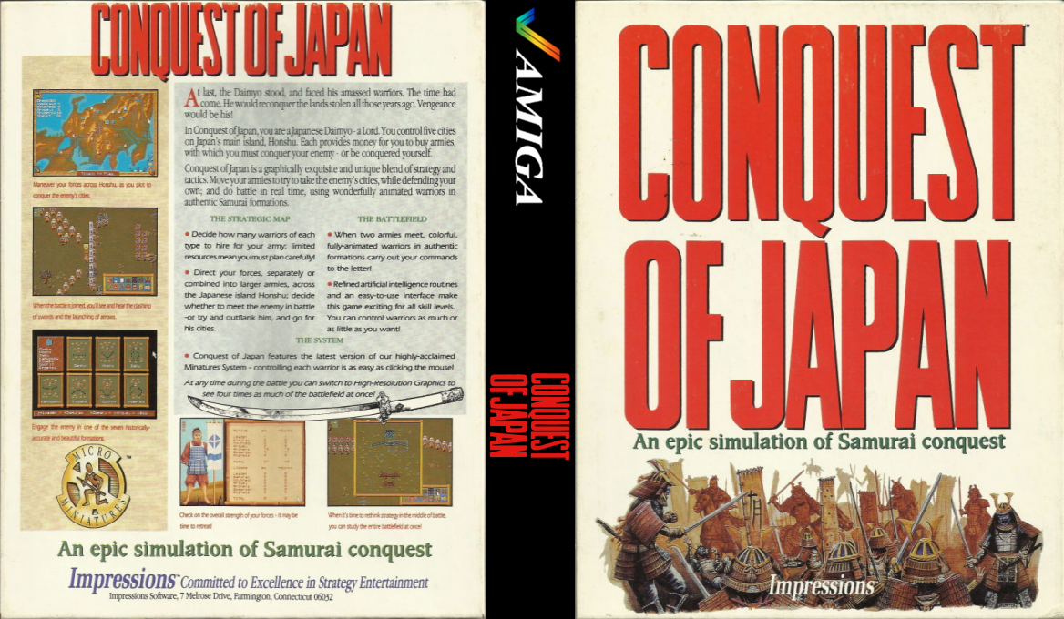 Samurai - The Way of the Warrior — box-texture (US)