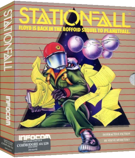 Stationfall — box-3D (US)