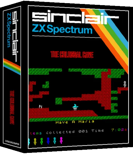 The Colossal Cave — box-3D (SS)