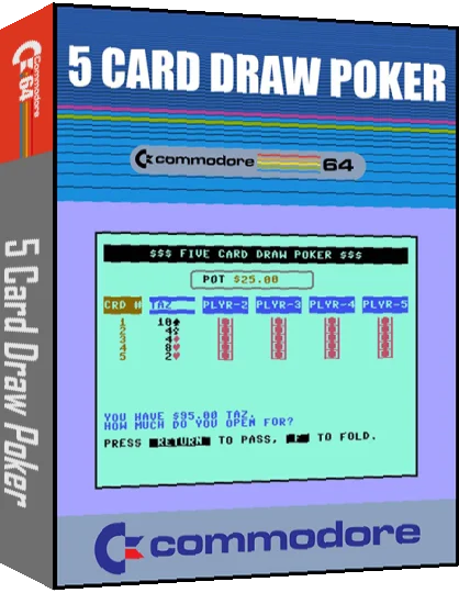 5 Card Draw Poker — box-3D (CUS)