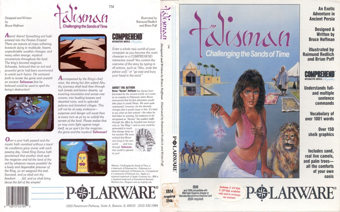 Talisman - Challenging The Sands Of Time — box-texture (US)