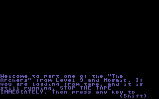 Archers, The — sstitle (WOR)