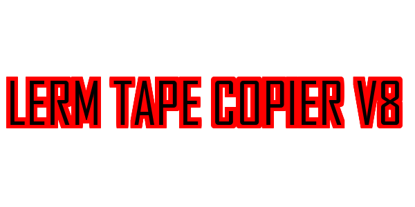 Lerm Tape Copier V8 — wheel-hd (SS)
