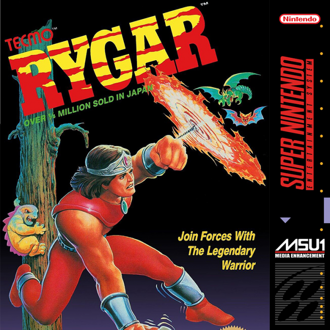 Rygar box art