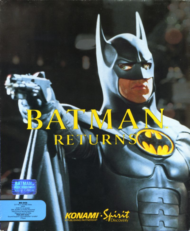 Batman Returns box art