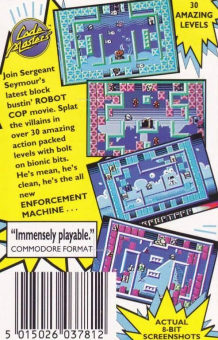 Sergeant Seymour Robotcop — box-2D-back (EU)