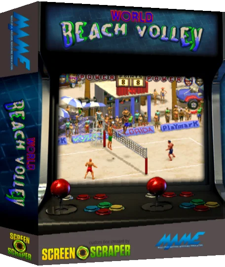 World Beach Volley — box-3D (SS)
