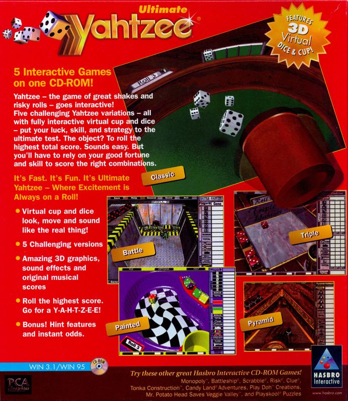 Ultimate Yahtzee — box-2D-back (WOR)