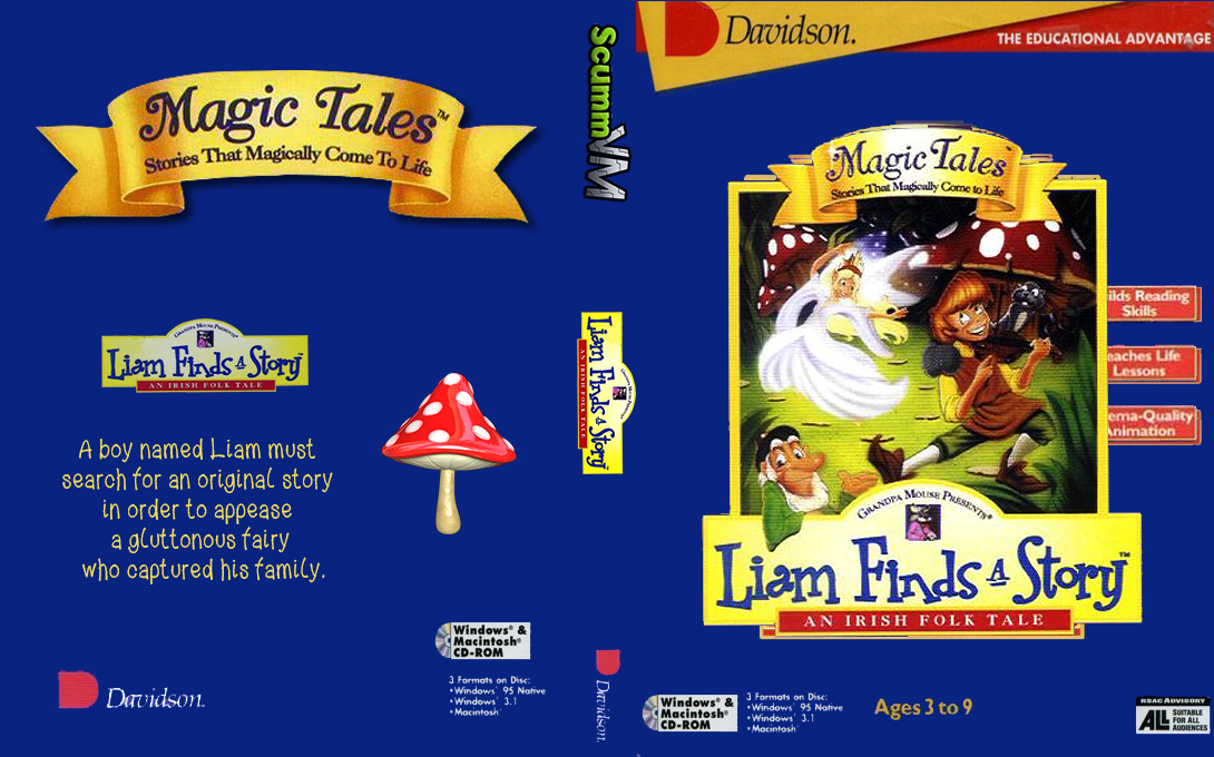 Magic Tales: Liam Finds a Story — box-texture (WOR)