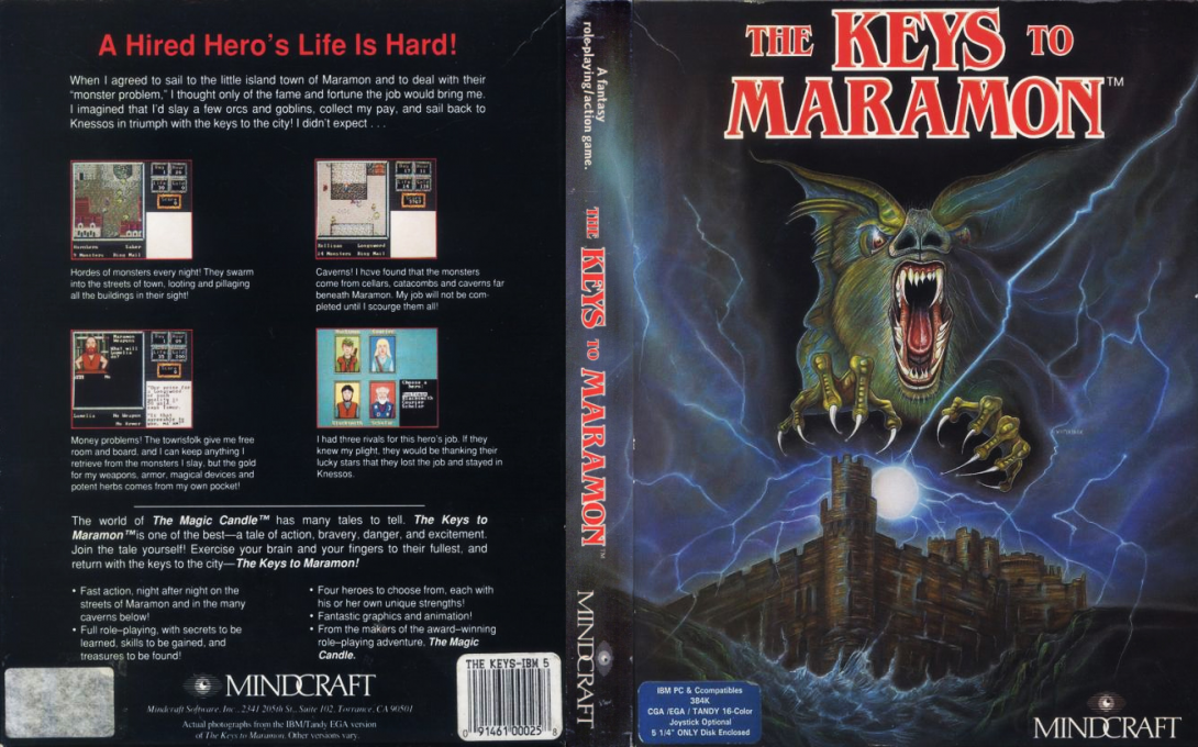Keys To Maramon, The — box-texture (US)
