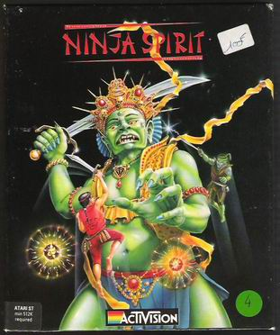 Ninja Spirit box art