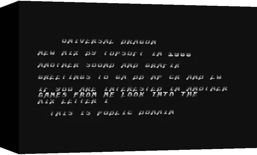 Universal Dragon — box-3D (WOR)