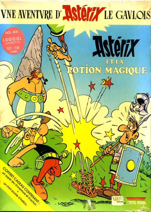 Astérix Et La Potion Magique box art
