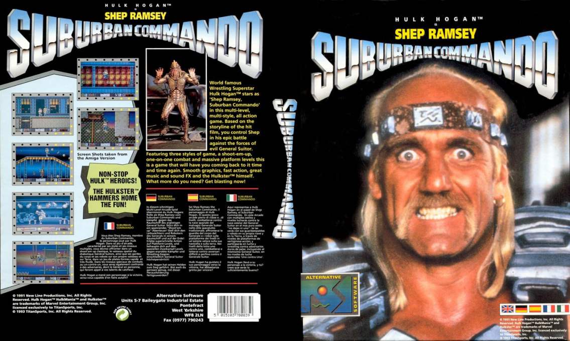 Suburban Commando — box-texture (EU)
