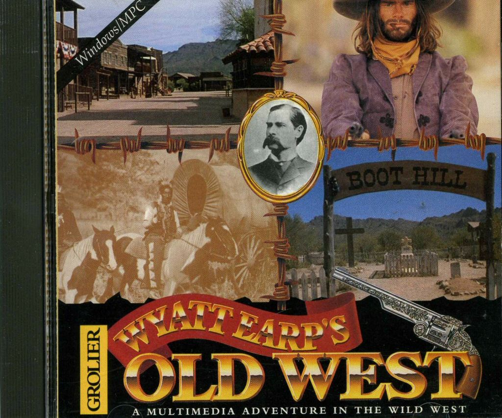 Wyatt Earp's Old West box art