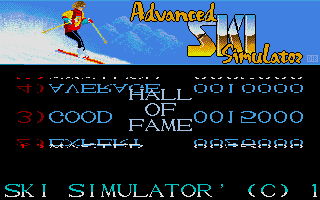 Advanced Ski Simulator — sstitle (WOR)