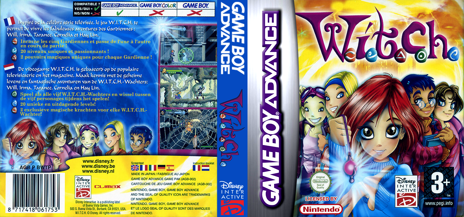 W.I.T.C.H. — box-texture (EU)