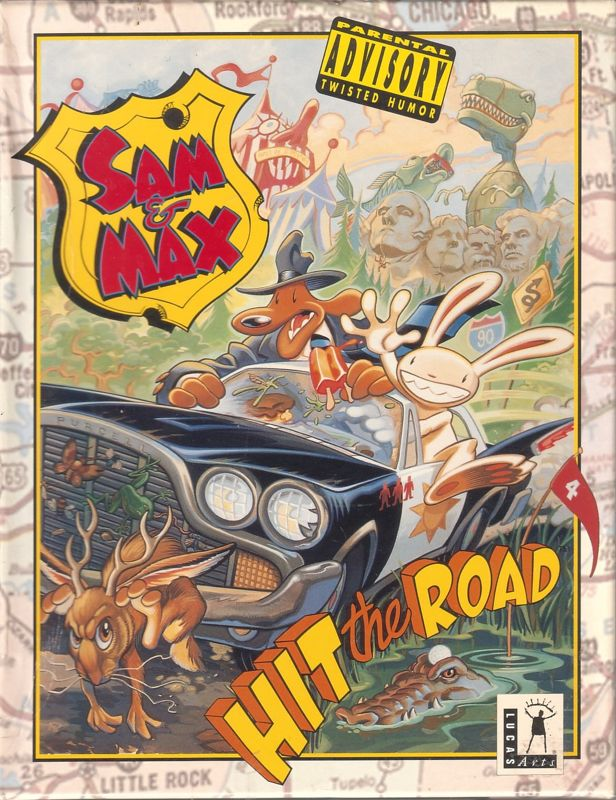 Sam And Max Hit The Road box art