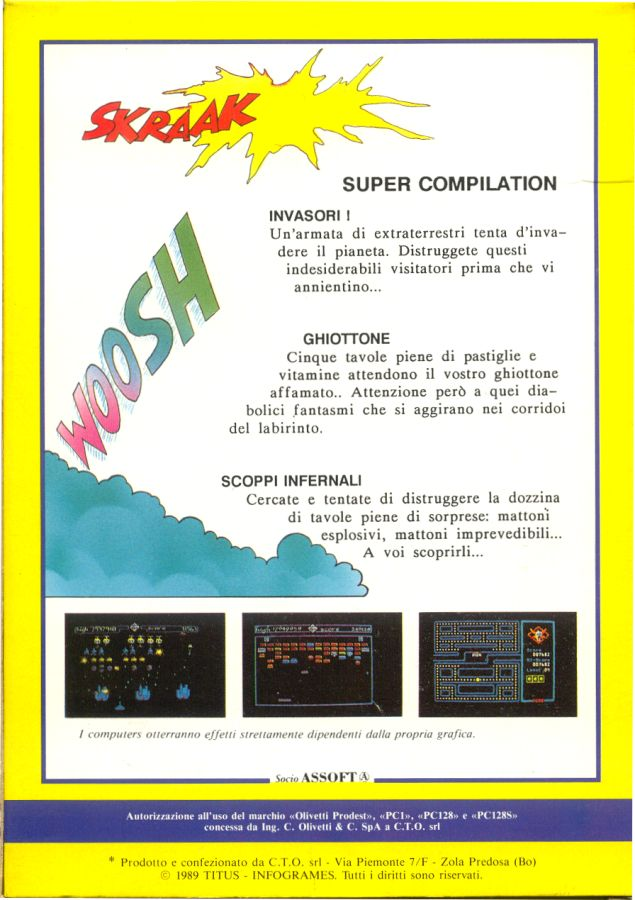 Classiques Volume 1 — box-2D-back (IT)