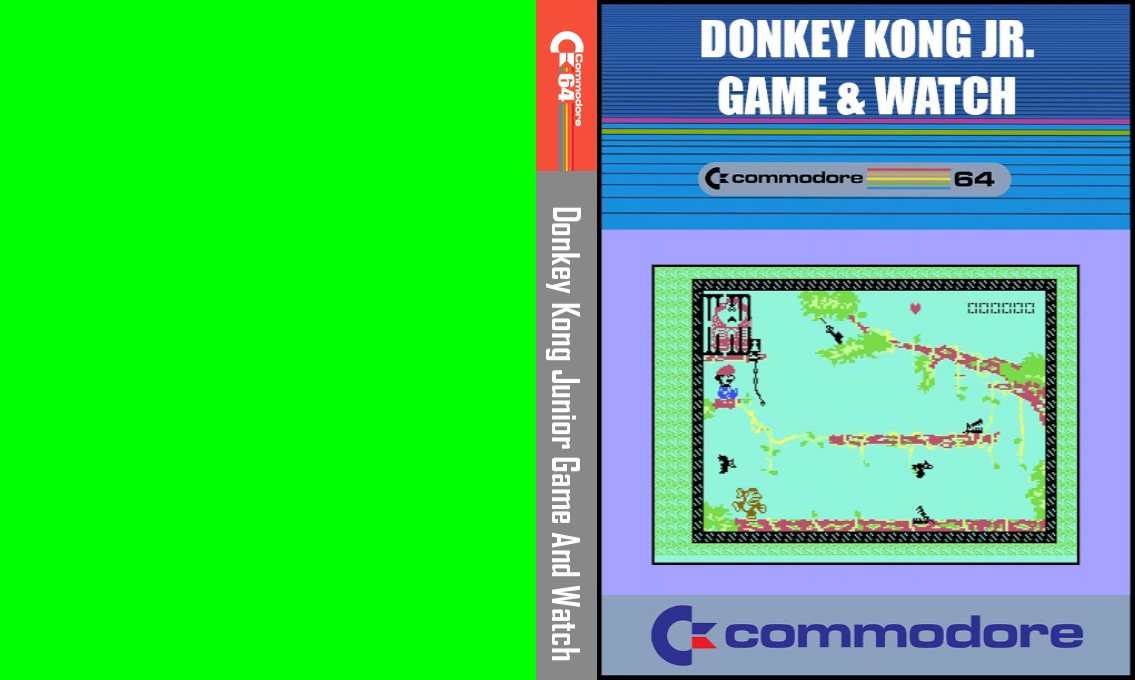 Donkey Kong Jr. Game & Watch — box-texture (CUS)
