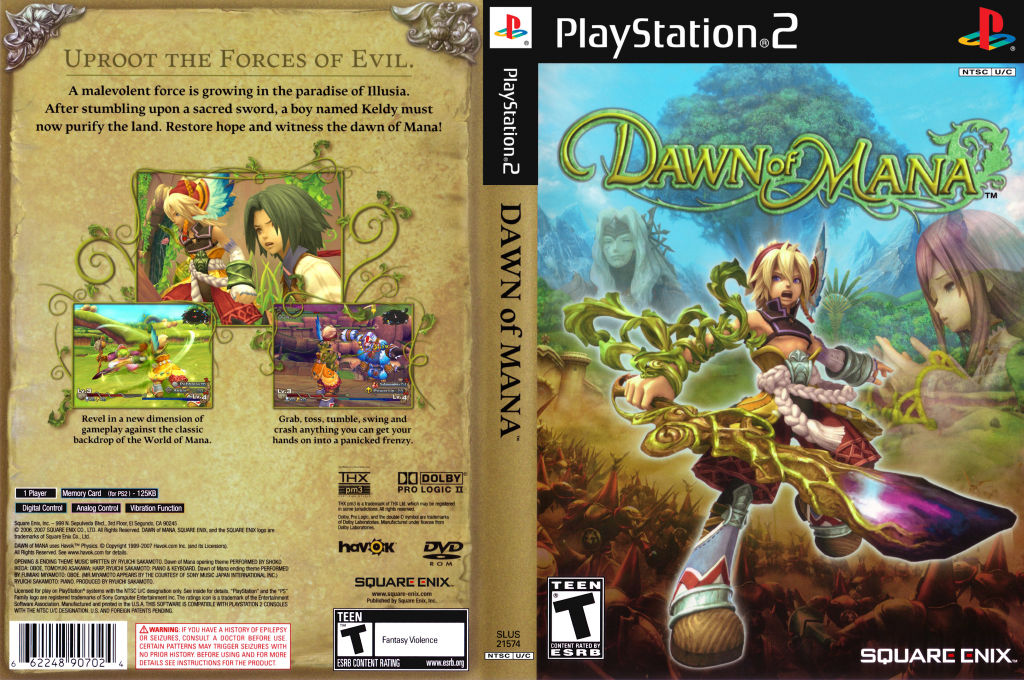 Seiken Densetsu 4 — box-texture (US)