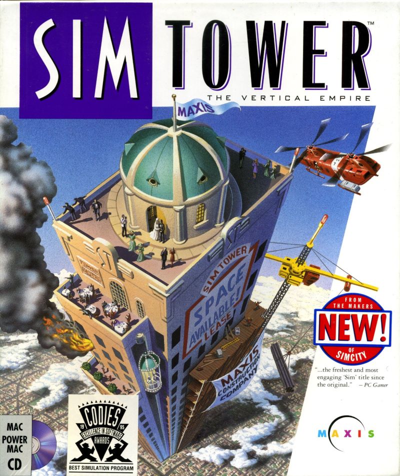 SimTower: The Vertical Empire box art