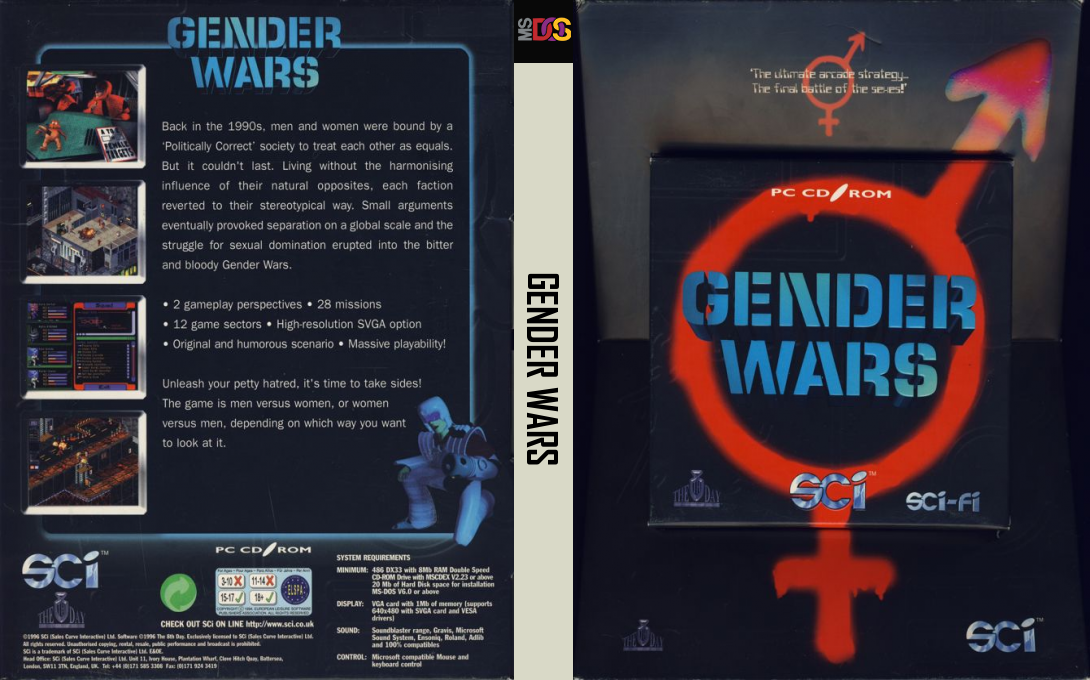 Gender Wars — box-texture (EU)