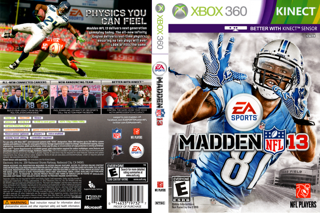 Madden NFL 13 — box-texture (US)