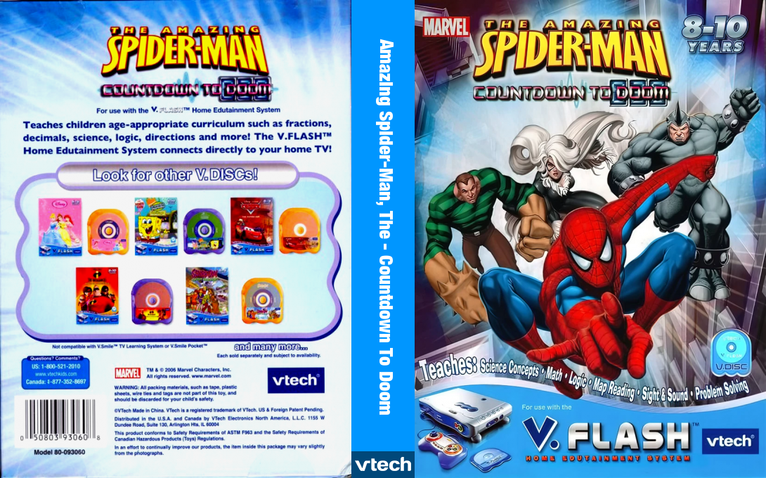 Amazing Spider-Man, The - Countdown To Doom — box-texture (US)