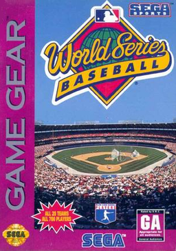 World Series Baseball box art