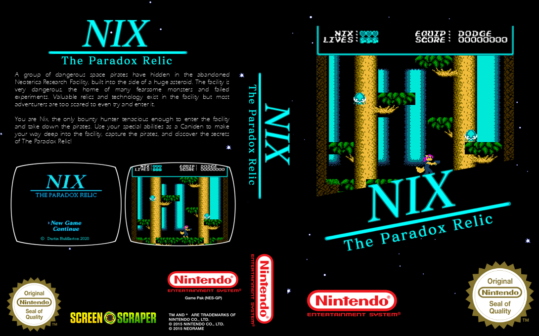 Nix - The Paradox Relic — box-texture (SS)