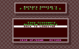 The Puzzle Page #190 — ss (WOR)