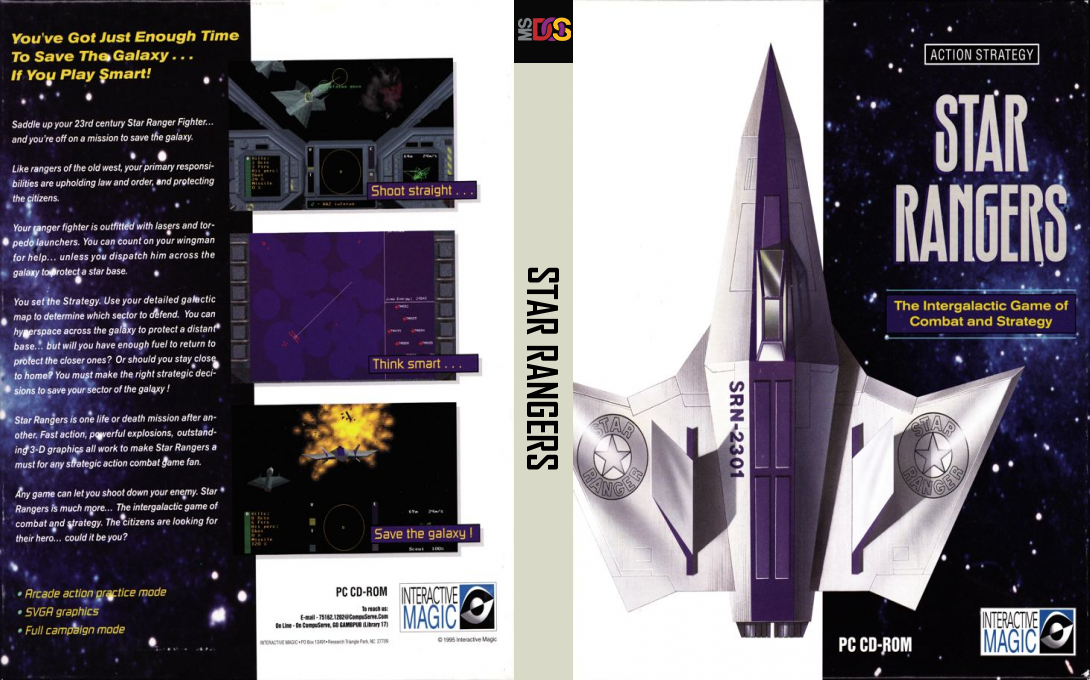 Star Rangers — box-texture (US)