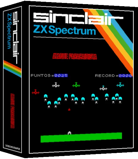 Ataque Paracaidista — box-3D (SS)
