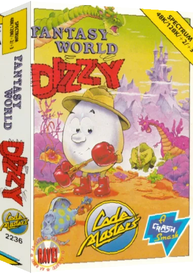 Dizzy 3 - Fantasy World Dizzy — box-3D (EU)