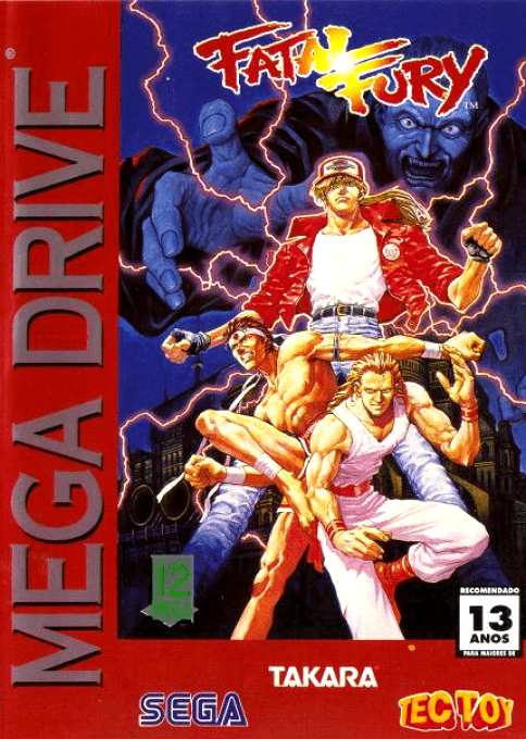Garou Densetsu - Shukumei No Tatakai — box-2D (BR)